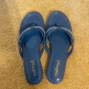 J. McLaughlin Blue Casual Sandals